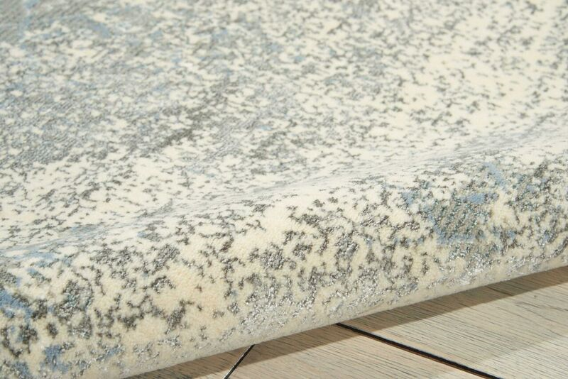 Nourison Clearance Luminance LUM10 Silver Rug