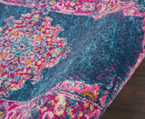Nourison Sale Passion PSN03 Blue Rug