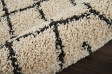 Nourison Clearance Moroccan Shag MRS01 Cream Rug