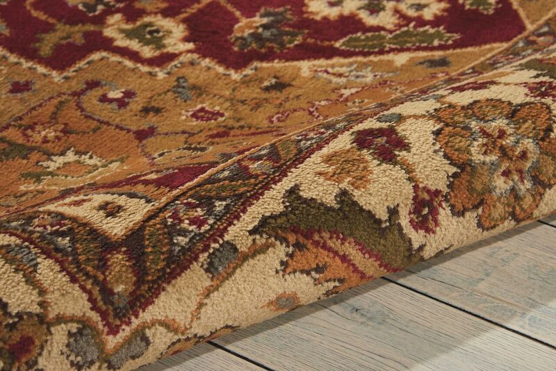 Nourison Clearance Paramount PAR05 Gold Rug