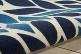 Nourison Clearance & Garden RS094 Blue Rug