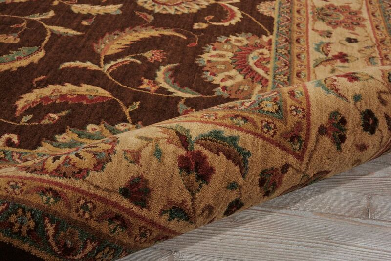 Nourison Living Treasures LI04 Brown Rug