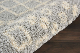 Nourison Clearance Moroccan Shag MRS02 Silver Rug