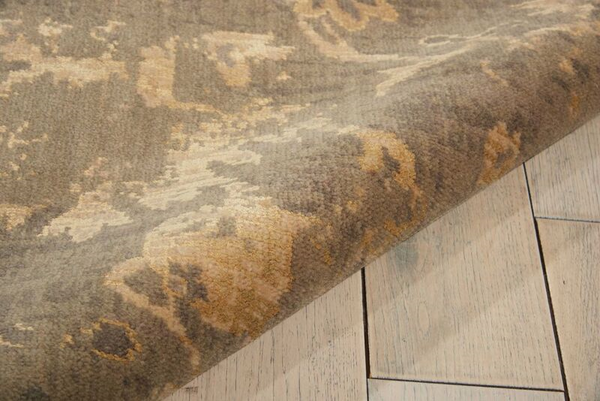 Nourison Clearance Silken Allure SLK11 Moss Rug