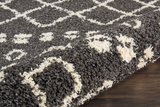 Nourison Clearance Moroccan Shag MRS02 Charcoal Rug