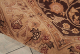 Nourison Heritage Hall HE05 Brown Rug