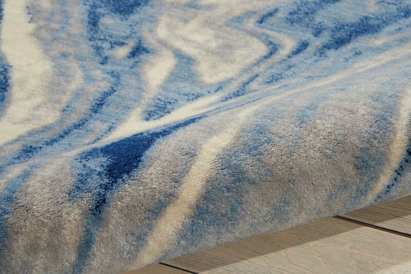 Nourison Sale Somerset ST749 Light Blue Rug