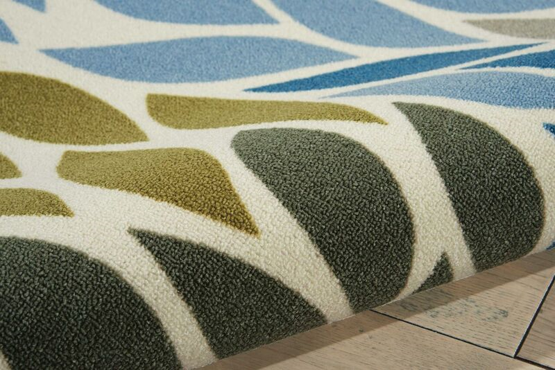 Nourison Clearance & Garden RS094 Multi Rug