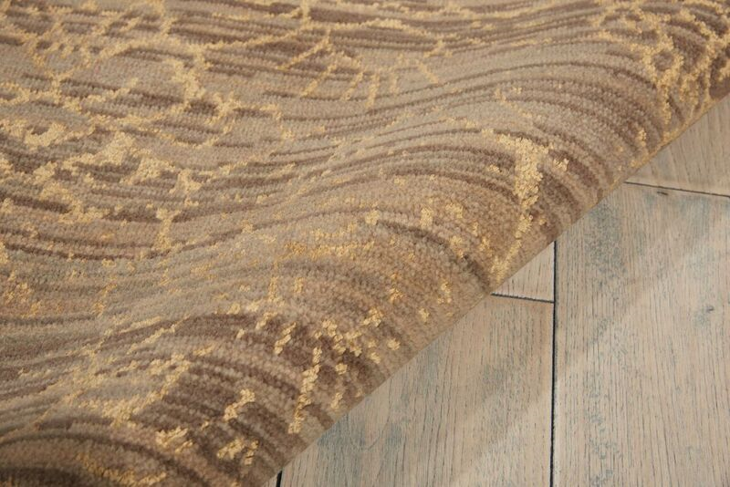 Nourison Clearance Silken Allure SLK26 Latte Rug
