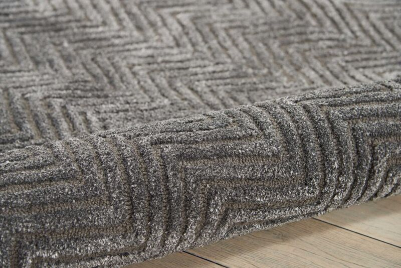 Nourison Clearance Deco Mod DEC03 Grey Rug