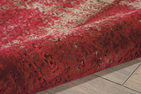 Nourison Clearance Karma KRM01 Red Rug