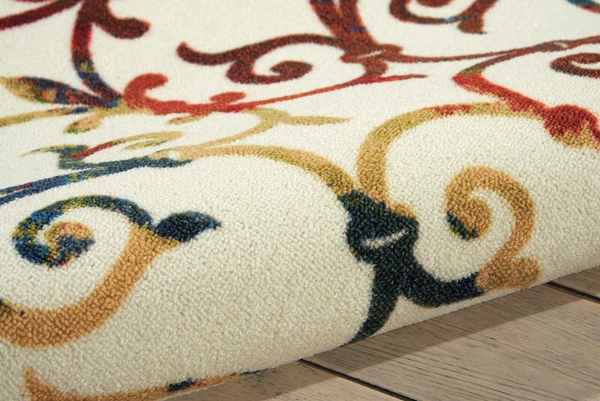 Nourison Clearance & Garden RS093 Multi Rug