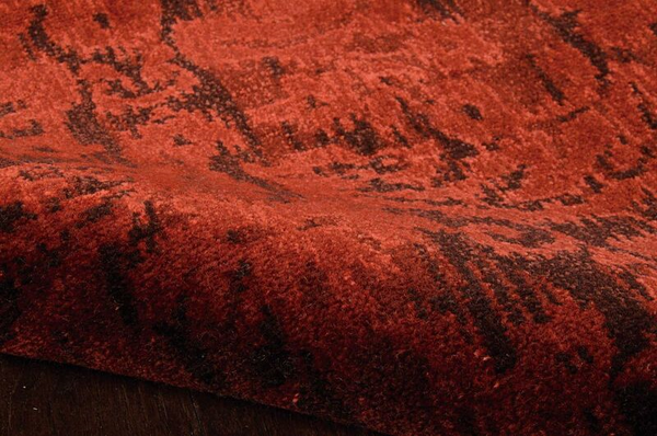 Nourison Clearance Nightfall NGT03 Brick Rug