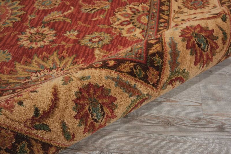Nourison Clearance Living Treasures LI05 Rust Rug
