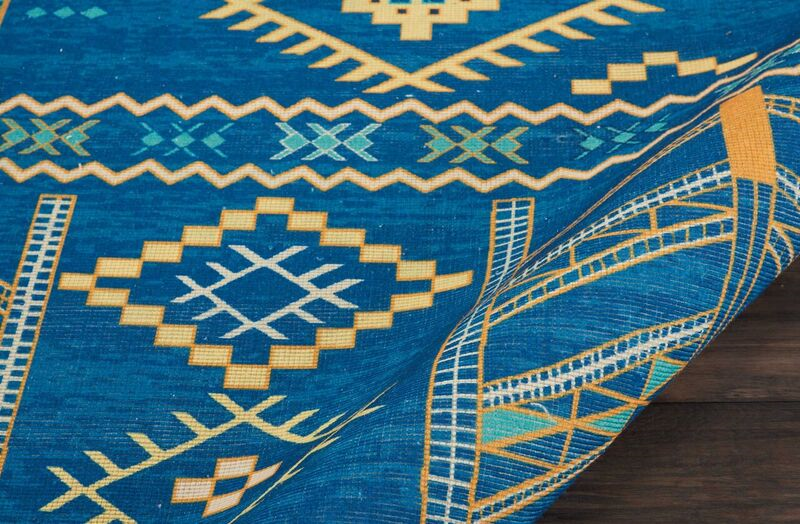 Nourison Clearance Madera MAD05 Denim Rug