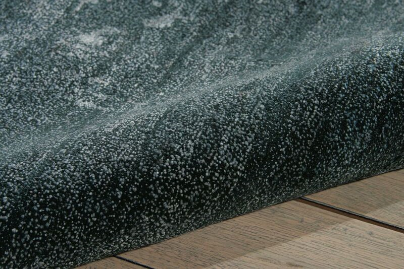 Nourison Silken Shadow SHA15 Stone Blue Rug
