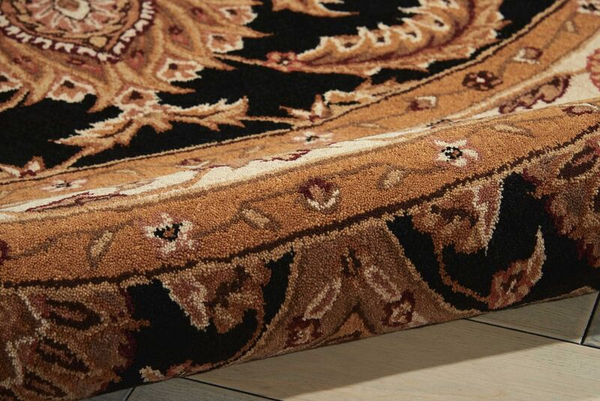Nourison Clearance Heritage Hall HE19 Black Rug