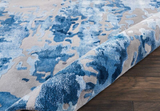 Nourison Prismatic PRS10 Blue Rug
