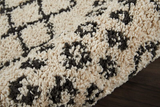 Nourison Clearance Moroccan Shag MRS02 Cream Rug