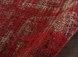 Nourison Clearance Karma KRM01 Red Rug