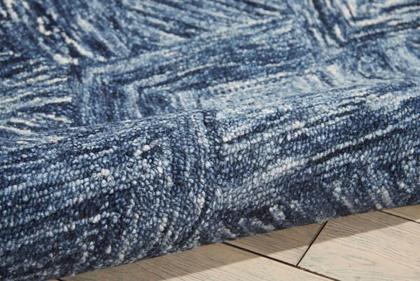 Nourison Sale Interlock ITL01 Denim Rug