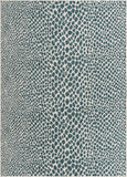 unique loom jill zarin outdoor cape town teal rug