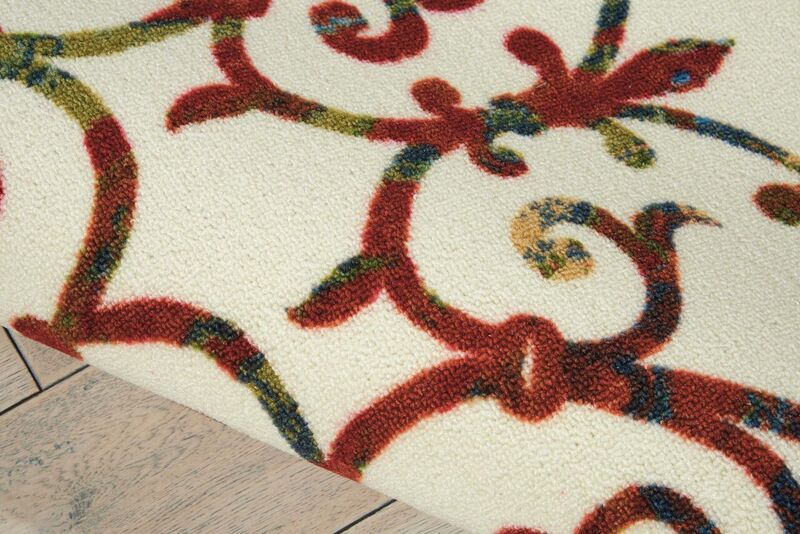 Nourison Clearance & Garden RS093 Multi Rug