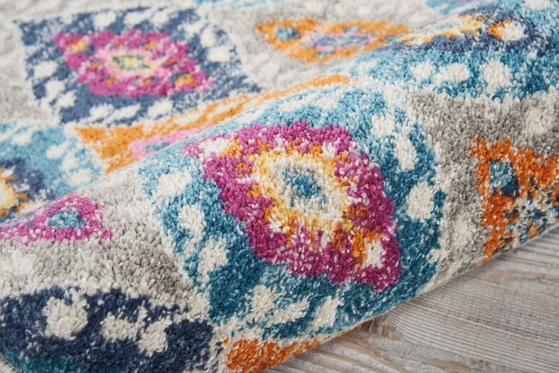 Nourison Clearance Passion PSN02 Teal Rug