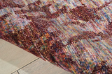 Nourison Clearance Silken Shadow SHA10 Wine Rug
