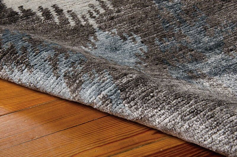 Nourison Clearance Silken Shadow SHA09 Grey Rug