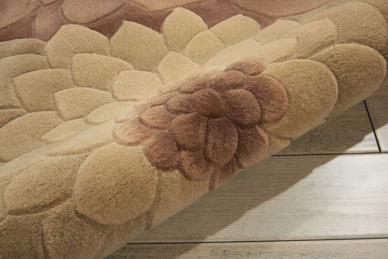 Nourison Tropics TS11 Taupe Rug