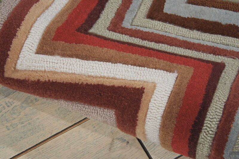 Nourison Sale Contour CON23 Multi Rug