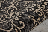 Nourison Clearance Caribbean CRB12 Charcoal Rug