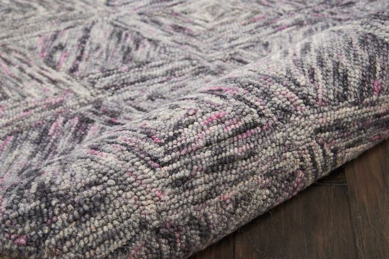 Nourison Sale Interlock ITL01 Heather Rug