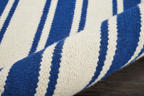 Nourison Clearance Rio Vista DST01 Ivory/Navy Rug