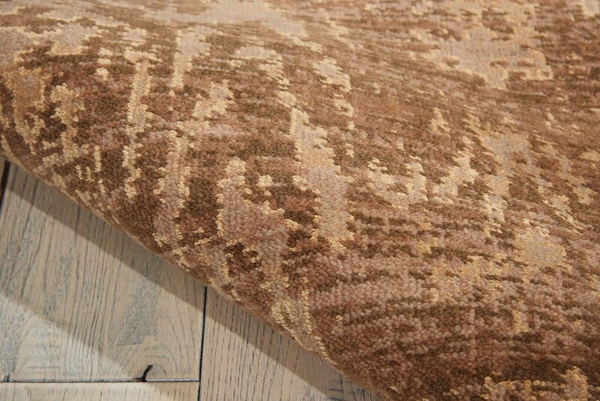 Nourison Clearance Silken Allure SLK17 Chocolate Rug