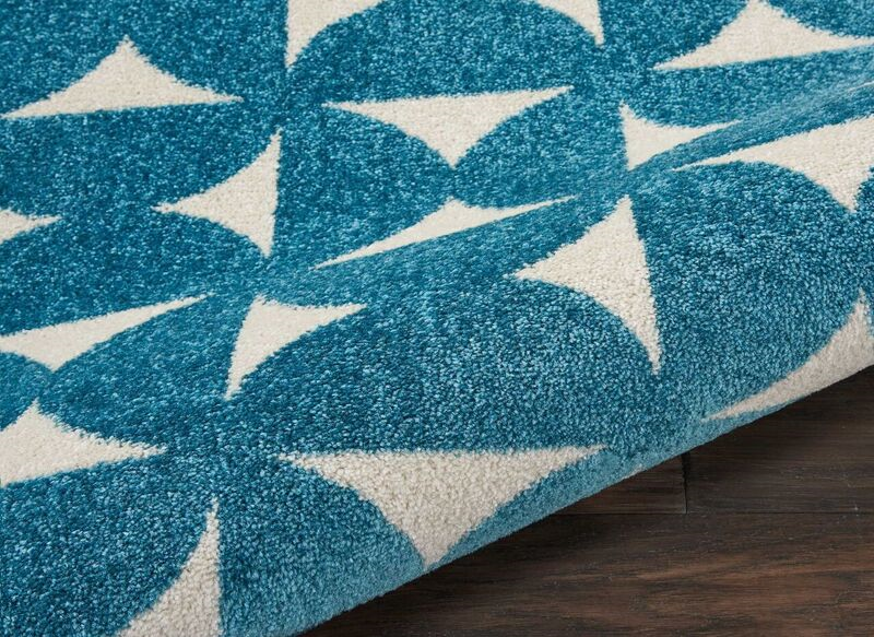 Nourison Clearance Harper DS301 Deep Blue Rug