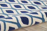 Nourison Clearance Grafix GRF22 Navy Blue Rug