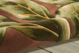 Nourison Tropics TS02 Khaki Rug