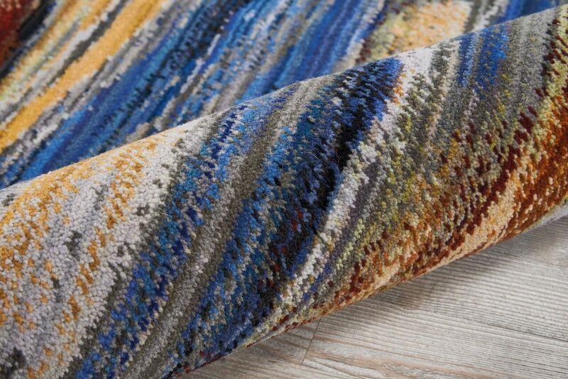 Nourison Chroma CRM04 Lava Flow Rug