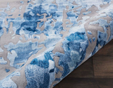 Nourison Prismatic PRS10 Blue Rug