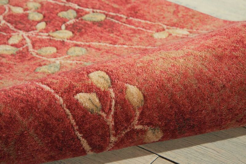 Nourison Sale Somerset ST74 Flame Rug