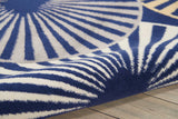 Nourison Clearance Grafix GRF20 Navy Blue Rug