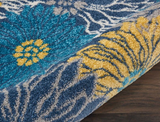 Nourison Sale Passion PSN17 Blue Rug