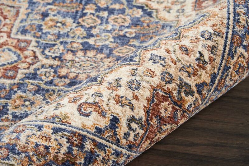 Nourison Clearance Lagos LAG01 Blue Rug