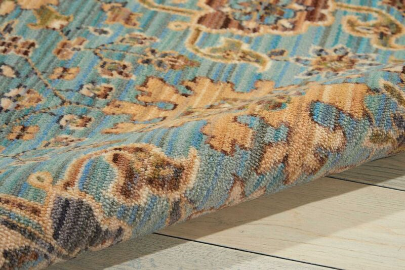 Nourison Clearance Timeless TML19 Light Blue Rug