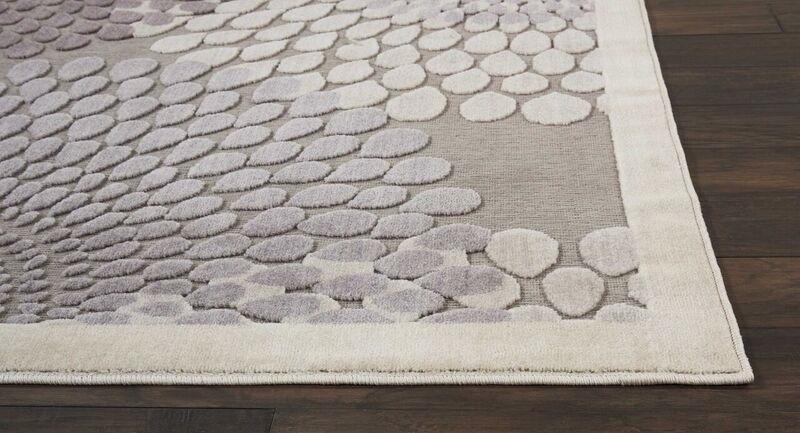 Nourison Clearance Graphic Illusions GIL04 Gray Rug