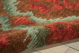 Nourison Clearance Tahoe Modern MTA06 Brown Rug