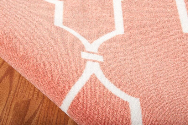 Nourison Clearance & Garden RS087 Orange Rug