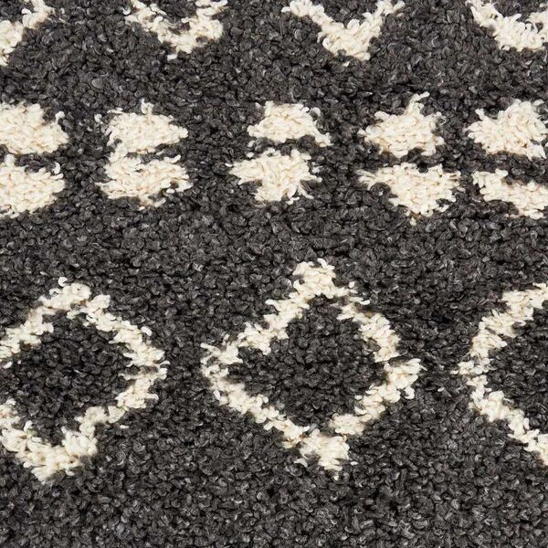 Nourison Clearance Moroccan Shag MRS02 Charcoal Rug